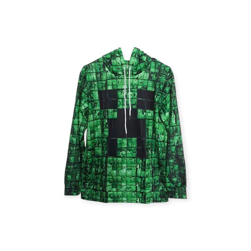 Minecraft Creeper 3D Printed Hoodie